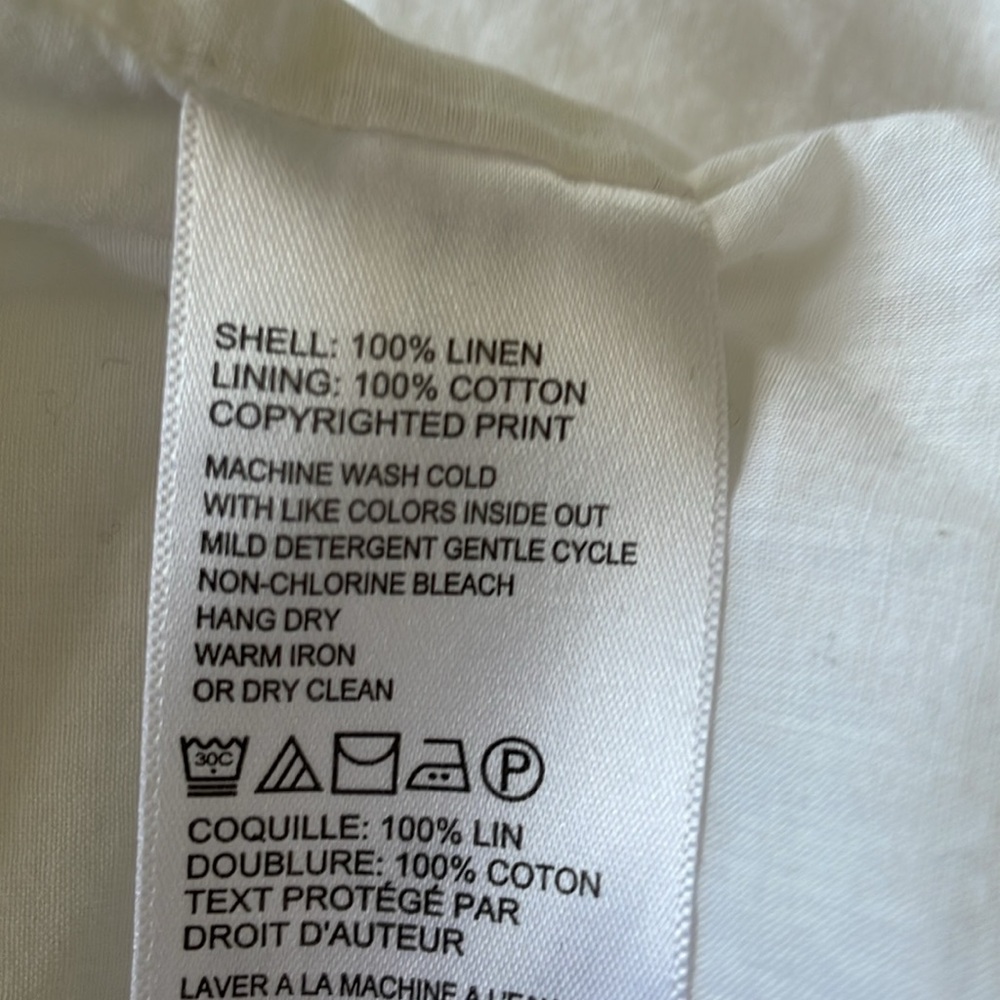 Tommy Bahama Asymmetrical White and Pink Resort Sundress Size (XS) - Picture 7 of 7
